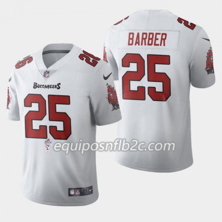 Camiseta Hombre NFL Tampa Bay Buccaneers Peyton Barber 25 Nike Blanco 2020